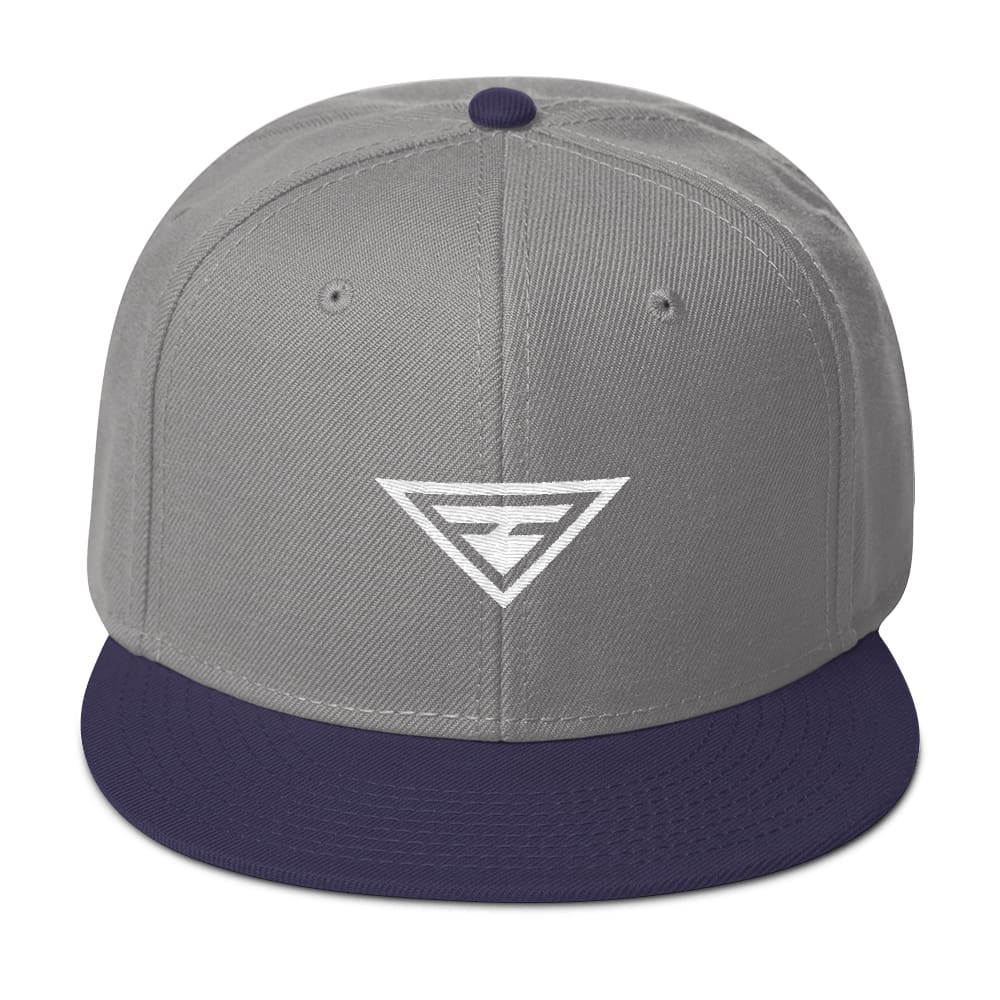 Hero Wool-Blend Flat Brim Snapback Hat