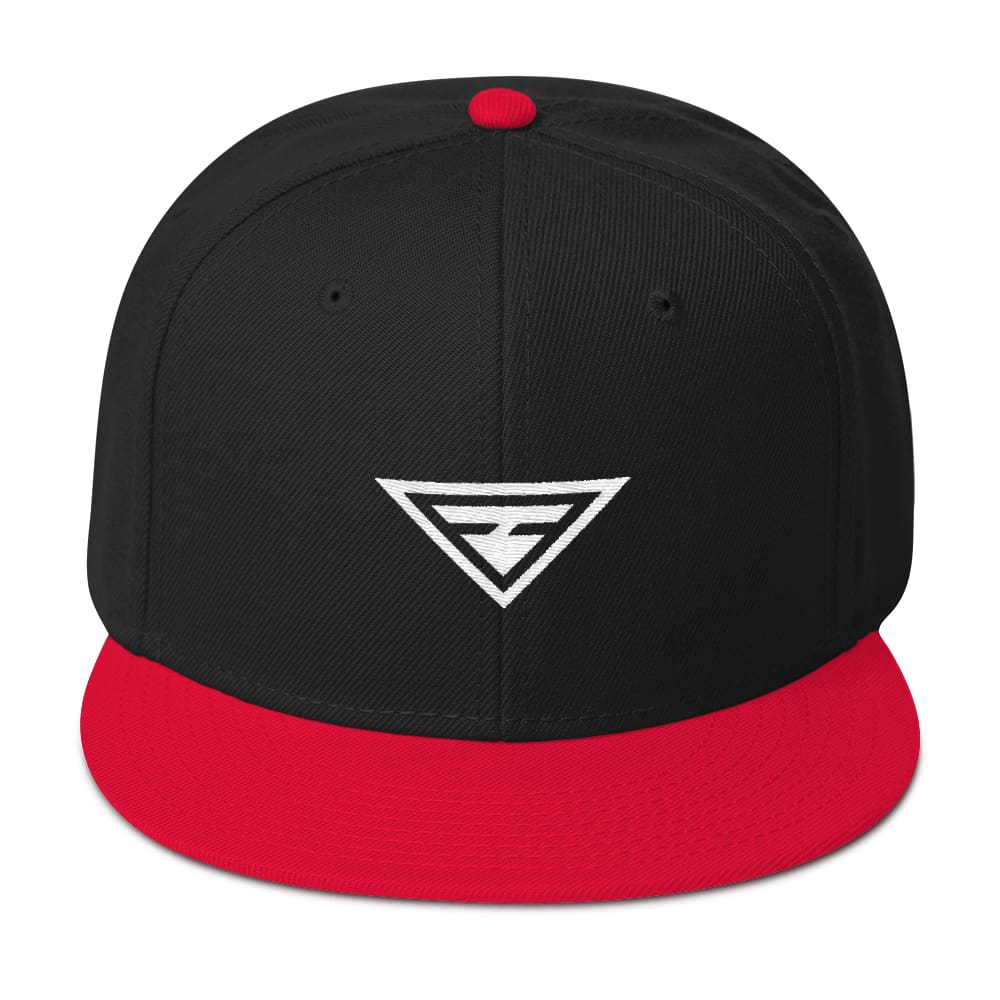 Hero Wool-Blend Flat Brim Snapback Hat