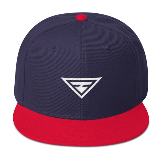 Hero Wool-Blend Flat Brim Snapback Hat