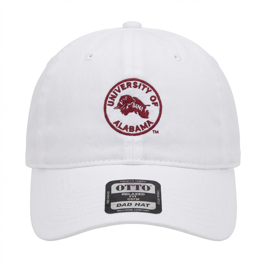 University of Alabama Circle Logo Unstructured Hat