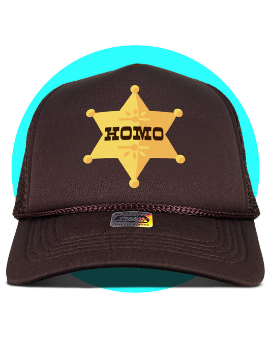 Homo Sheriff Trucker Hat
