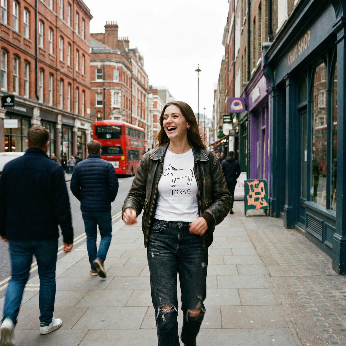 Horse - Women's Fitted Tee