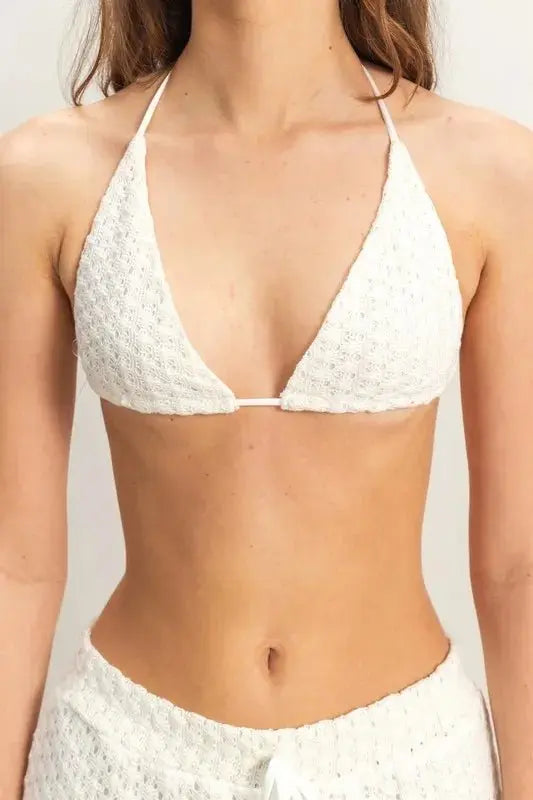 Women's Loungewear Set Crochet Loungewear Set - Soft & Comfy - Women's Two Piece