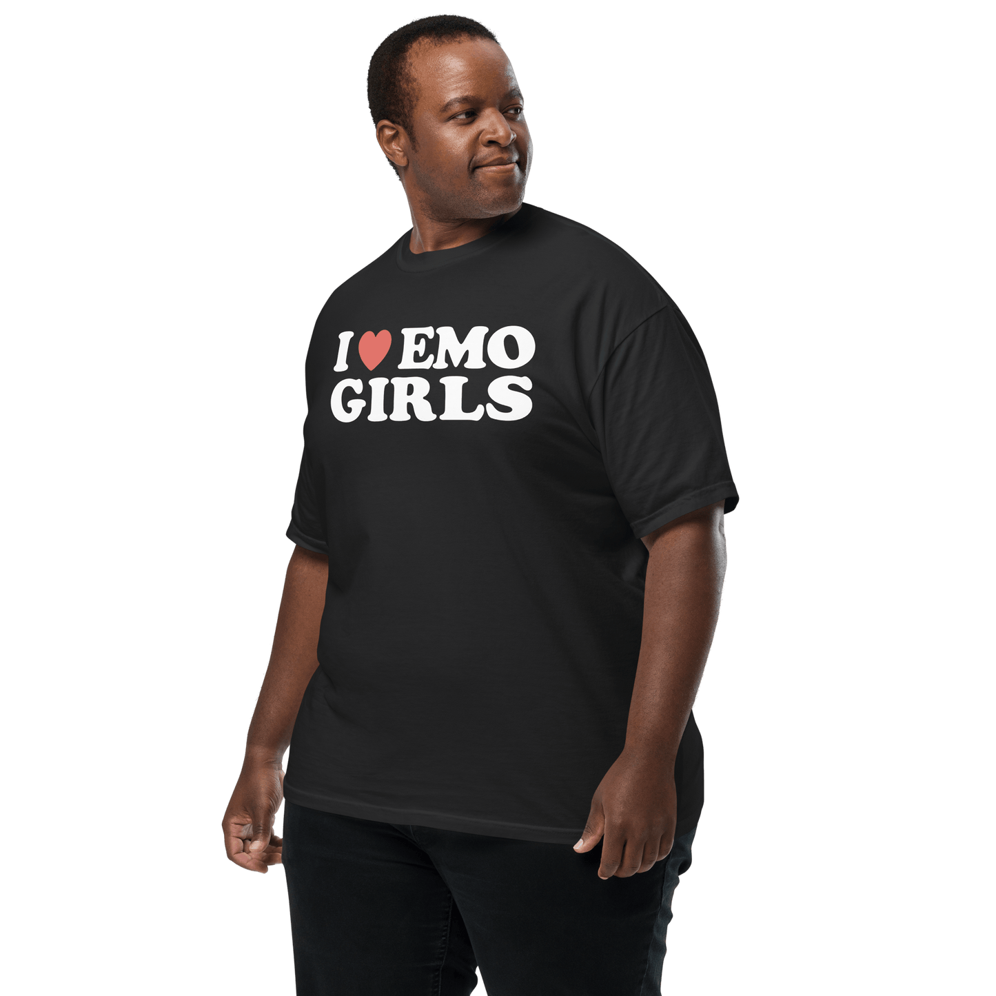 I Heart Emo Girl Comfy Tee