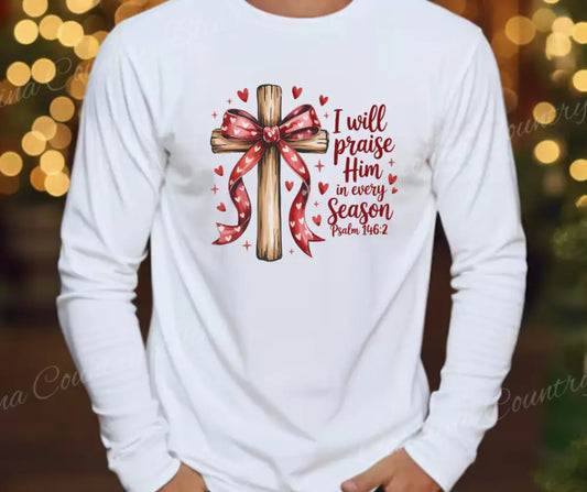 I Will Praise Him - Red