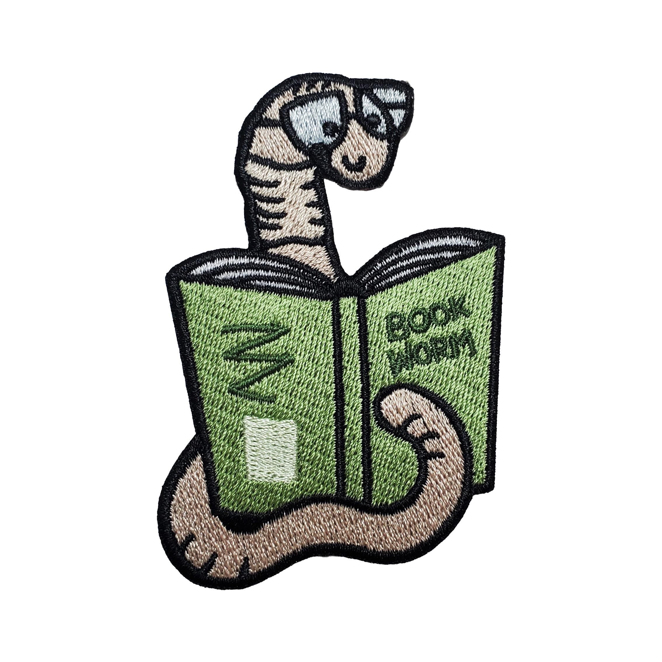 Book Worm Patch – Engineered