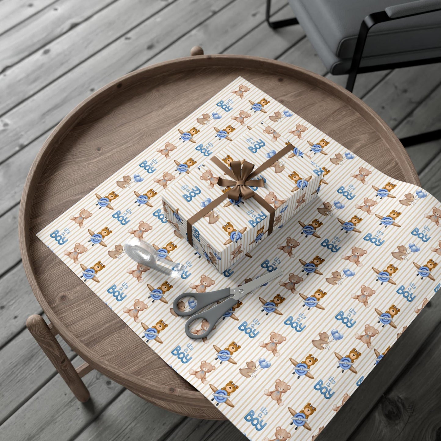 Baby Bear Gift Wrap