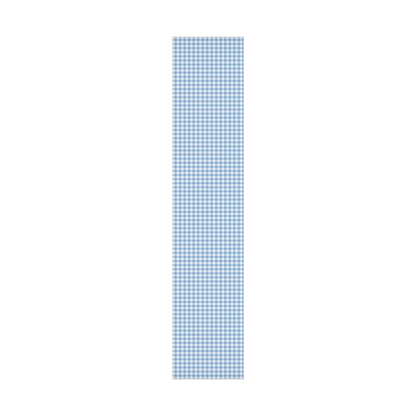 Light Blue Gingham Wrapping Paper