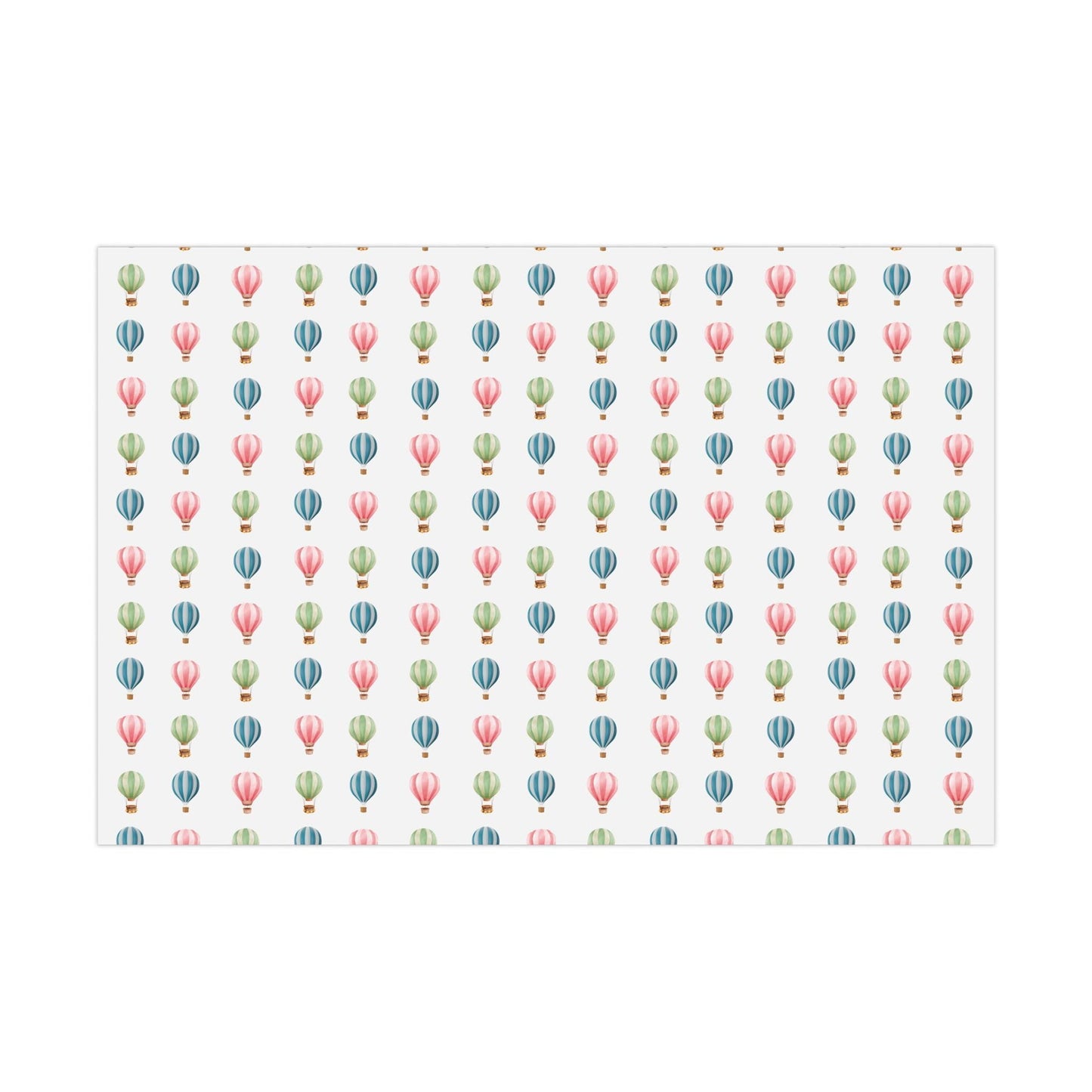 Hot Air Balloon Wrapping Paper