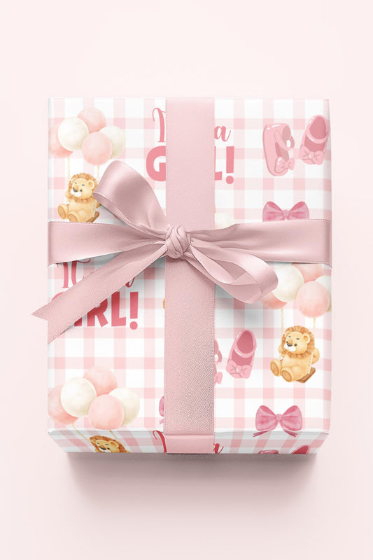 It's a Girl Wrapping Paper