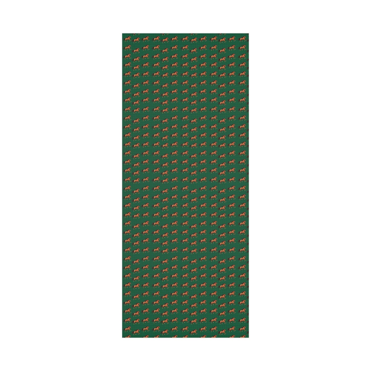 Elegant Horses Pattern Wrapping Paper