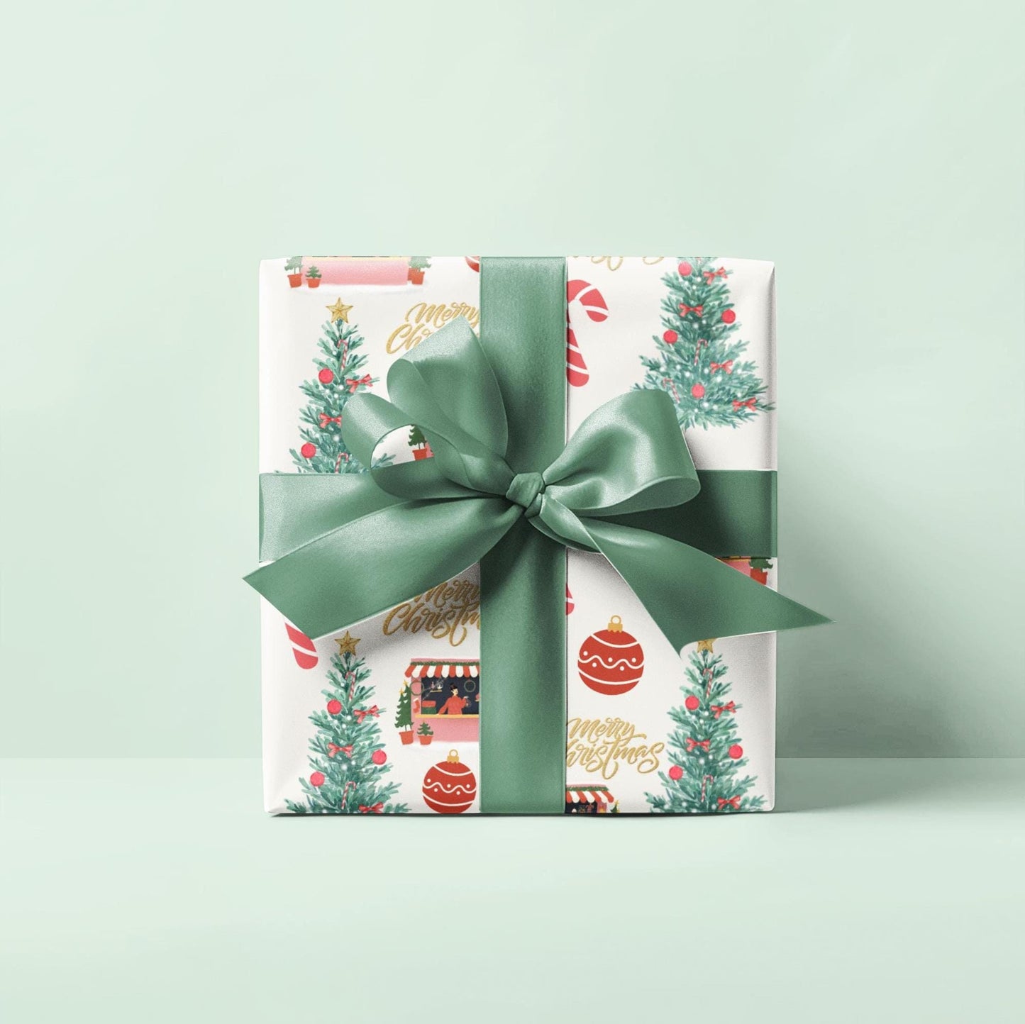 Christmas Shop Wrapping Paper