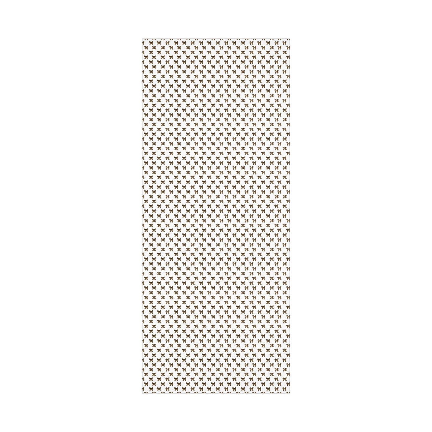 Leopard Print Bow Wrapping Paper