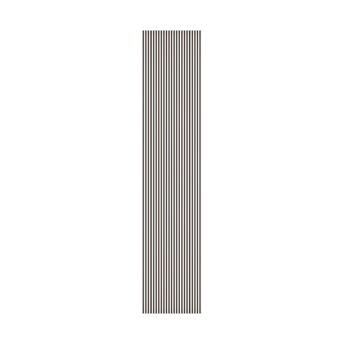 Espresso Brown Stripe Wrapping Paper