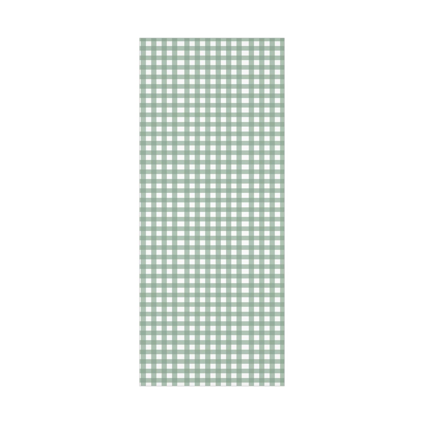 Light Green Striped Wrapping Paper