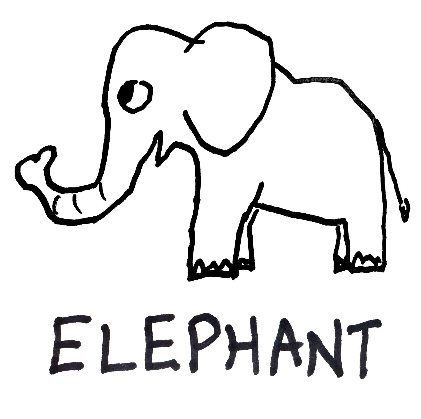 Elephant - Baby Tee