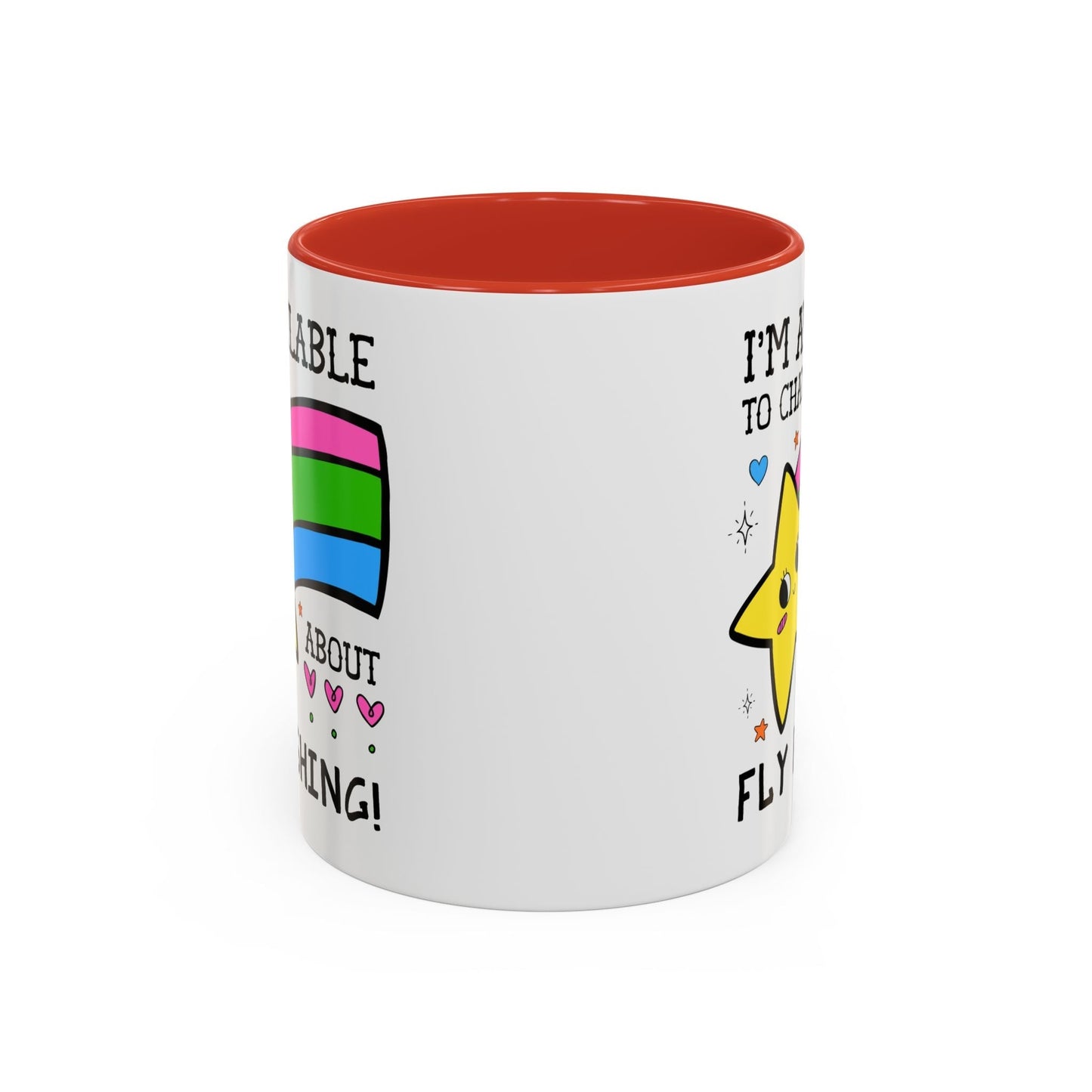 I'm Available to Chat About Fly Fishing Coffee Mug