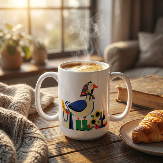 Silly Goose Social - Sunflower Sunday - 15oz Mug