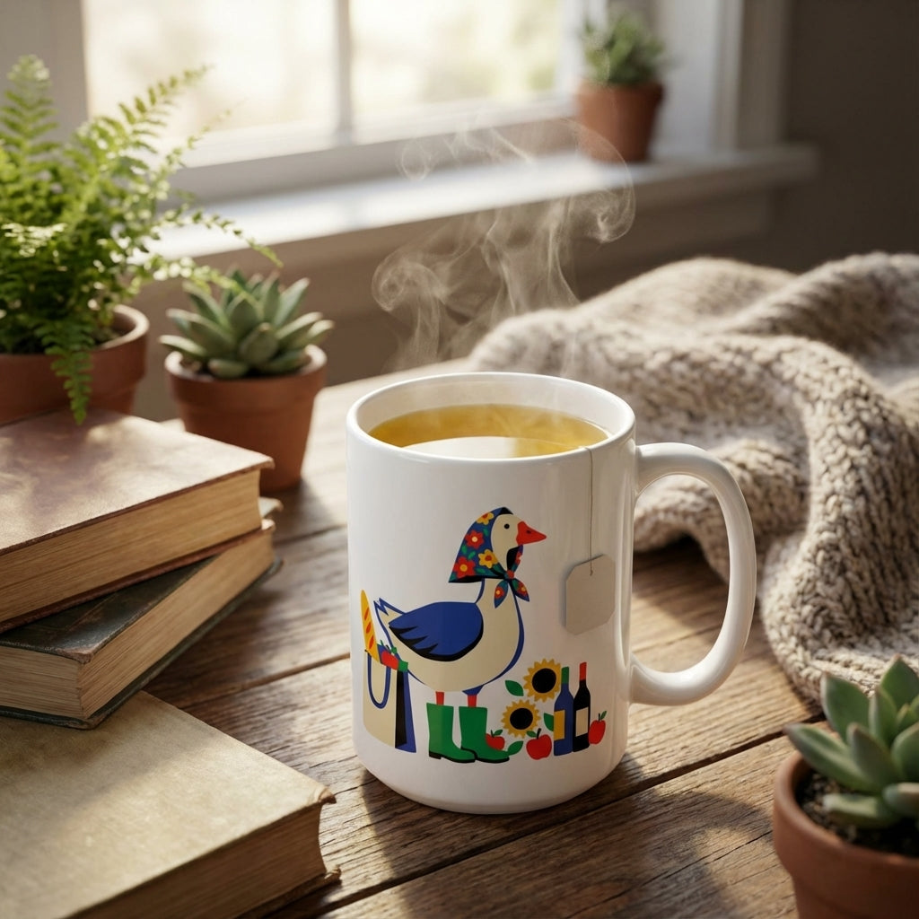 Silly Goose Social - Sunflower Sunday - 15oz Mug