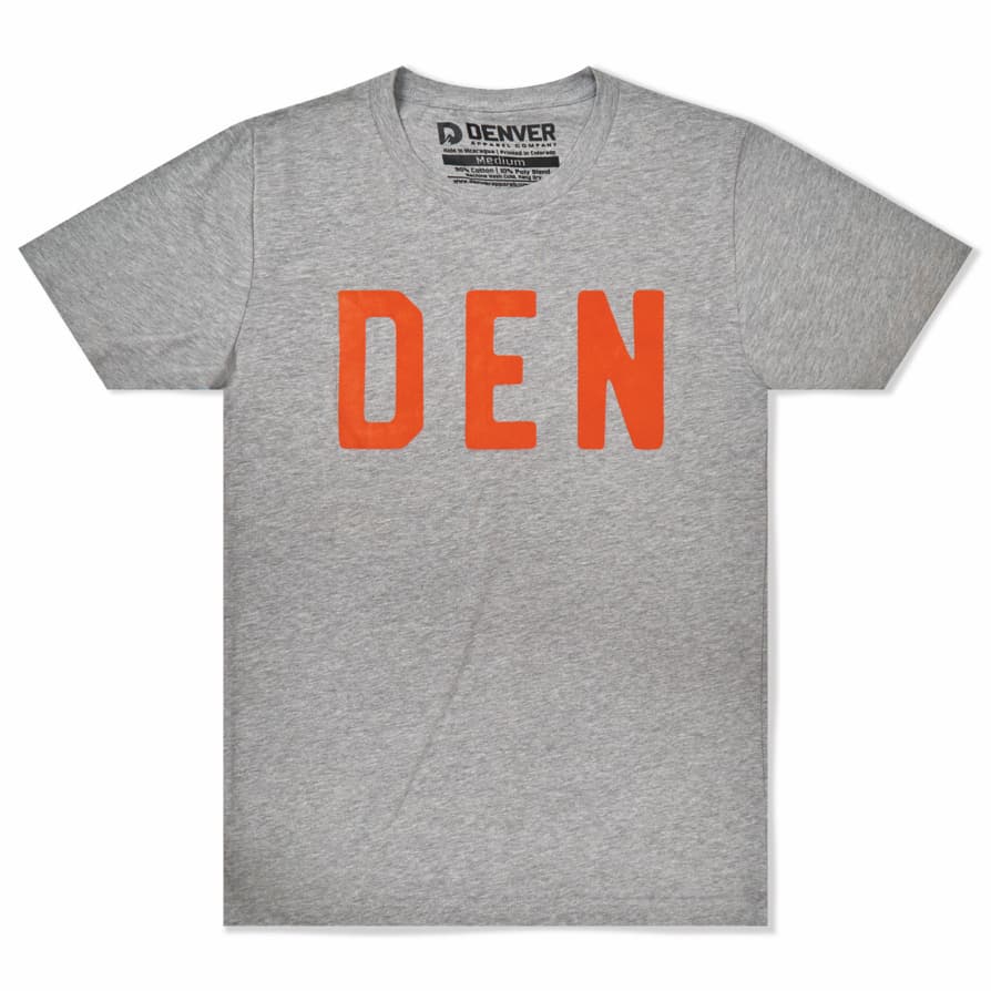 DEN Tee - Heather Grey (Unisex)