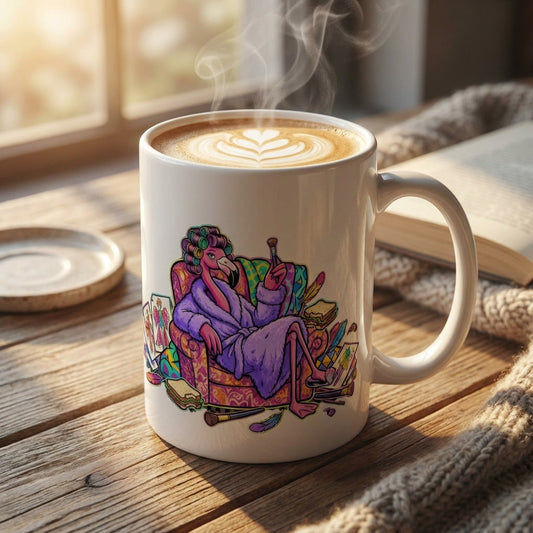 Drag Brunch Flamingos - Backstage Buzz - 15oz Mug