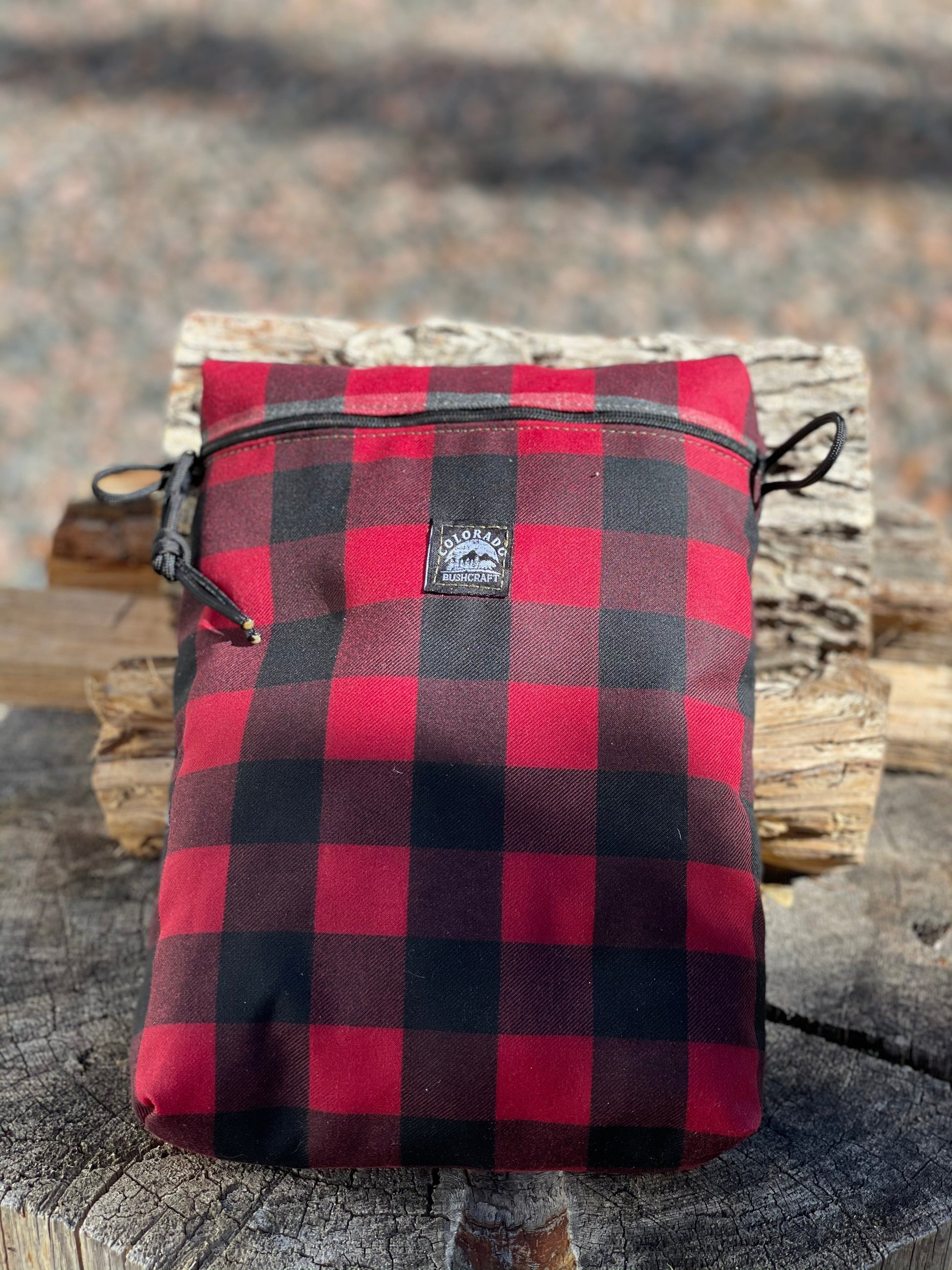 Handmade Medium Waxed Canvas Traditional EDC Pouch Bushcraft Survival Camping Possibles Dopp Grooming (Various Colors) Colorado Bushcraft
