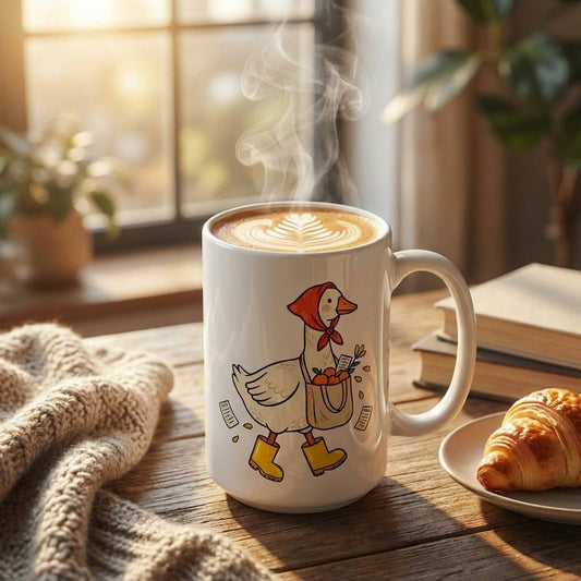 Silly Goose Social - Rainy Day Errands - 15oz Mug