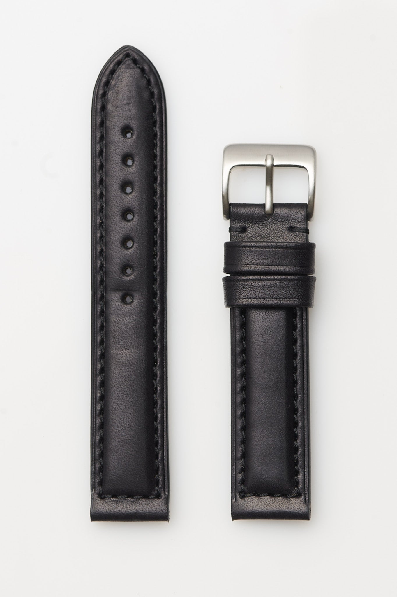 Black Genuine Aniline Leather | h2043