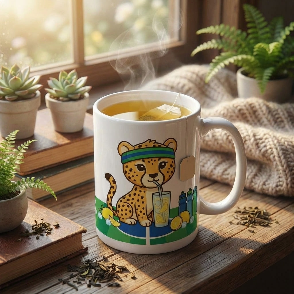 Racquet Club Cheetahs - Hydration Station - 15oz Mug