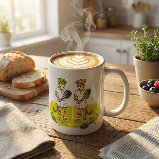 Racquet Club Cheetahs - Cheetah Doubles - 15oz Mug