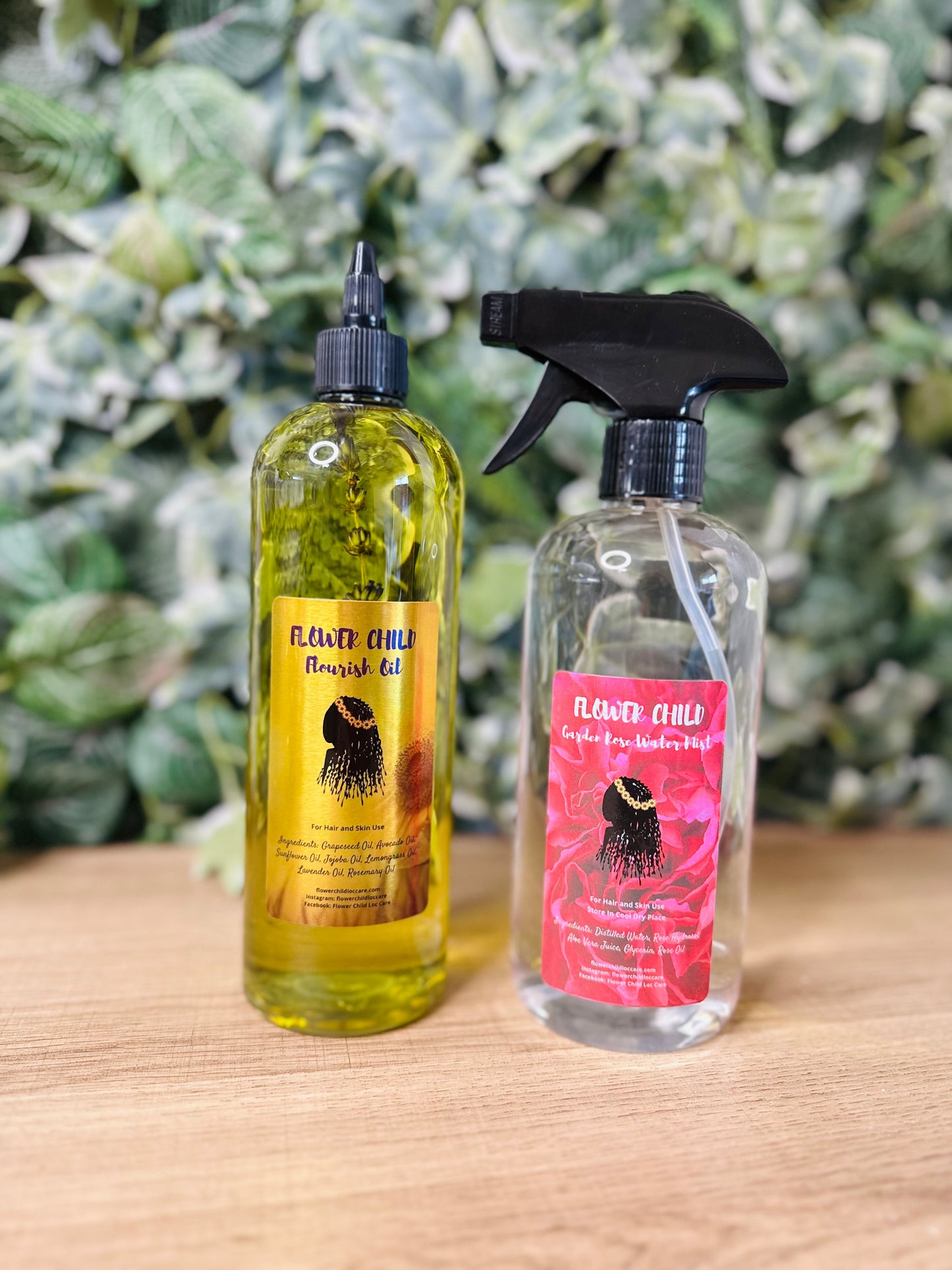 Essentials Set (Garden Rose Water Mist)