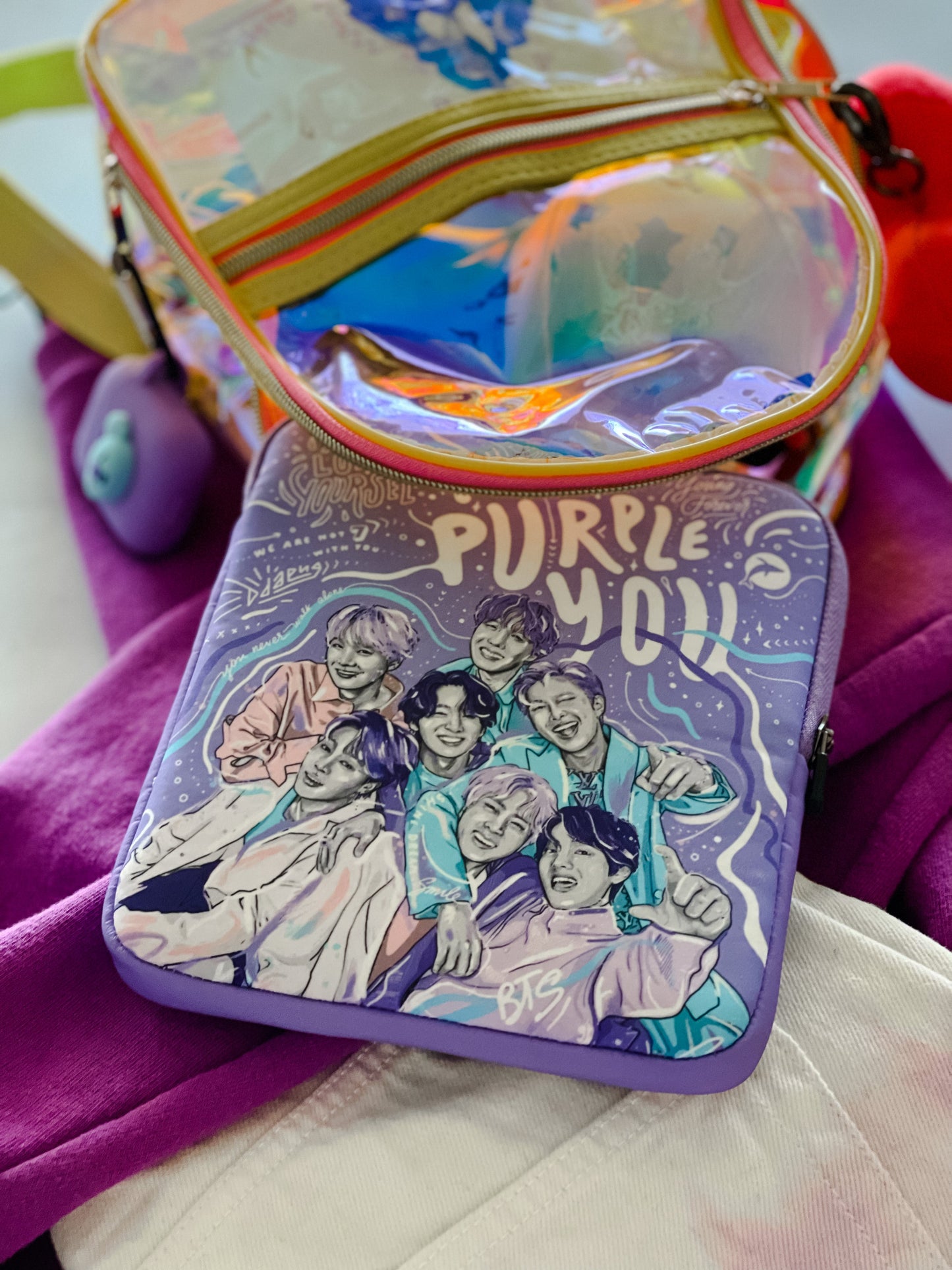 I Purple You Light Book Sleeve