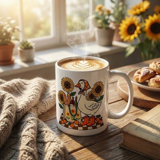 Silly Goose Social - Baguette Bonanza - 15oz Mug