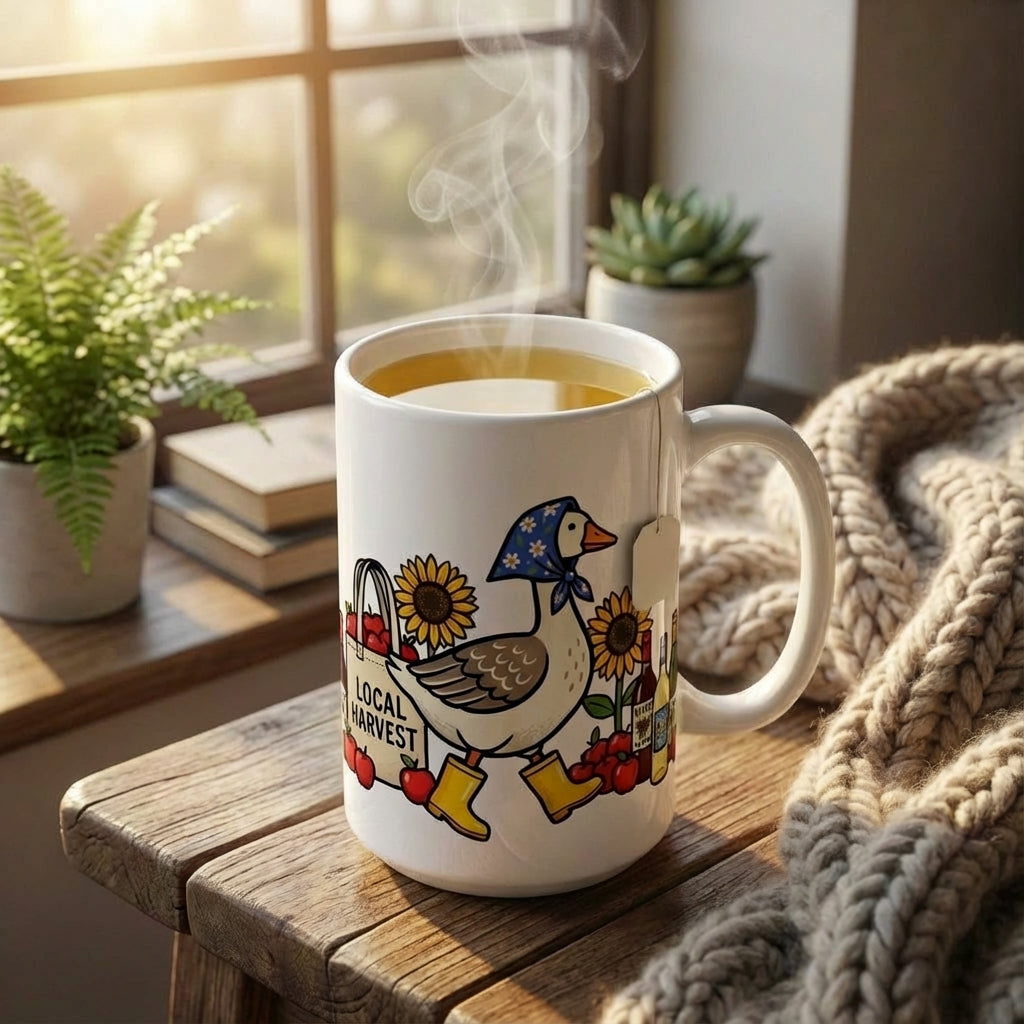 Silly Goose Social - Goose on the Go - 15oz Mug