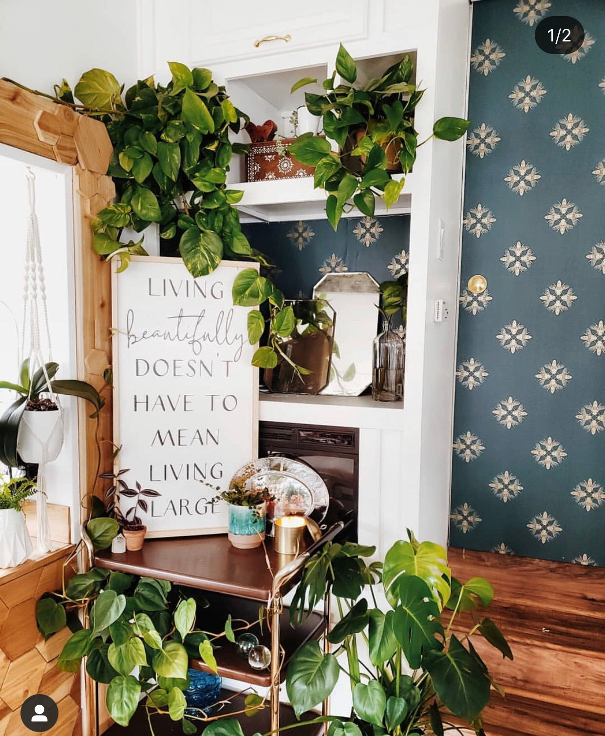 Living beautifully doesn’t have to mean living small frame