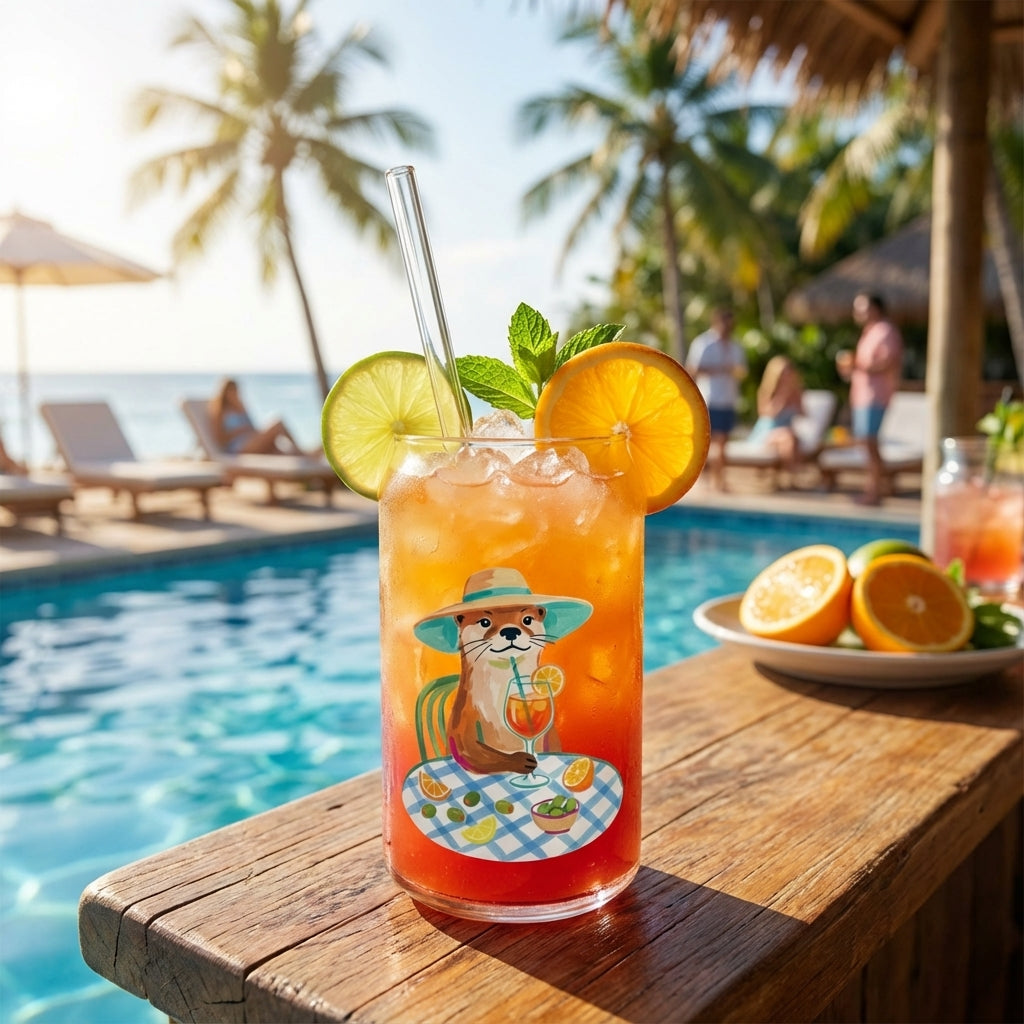 Spritz Season Otters - Aperol Hour Otter