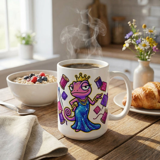 Drag Brunch Chameleons - Sequins & Sass - 15oz Mug