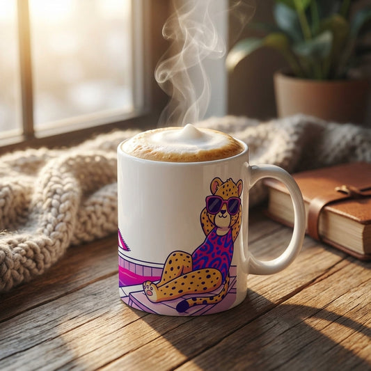 Racquet Club Cheetahs - Poolside Pounce - 15oz Mug