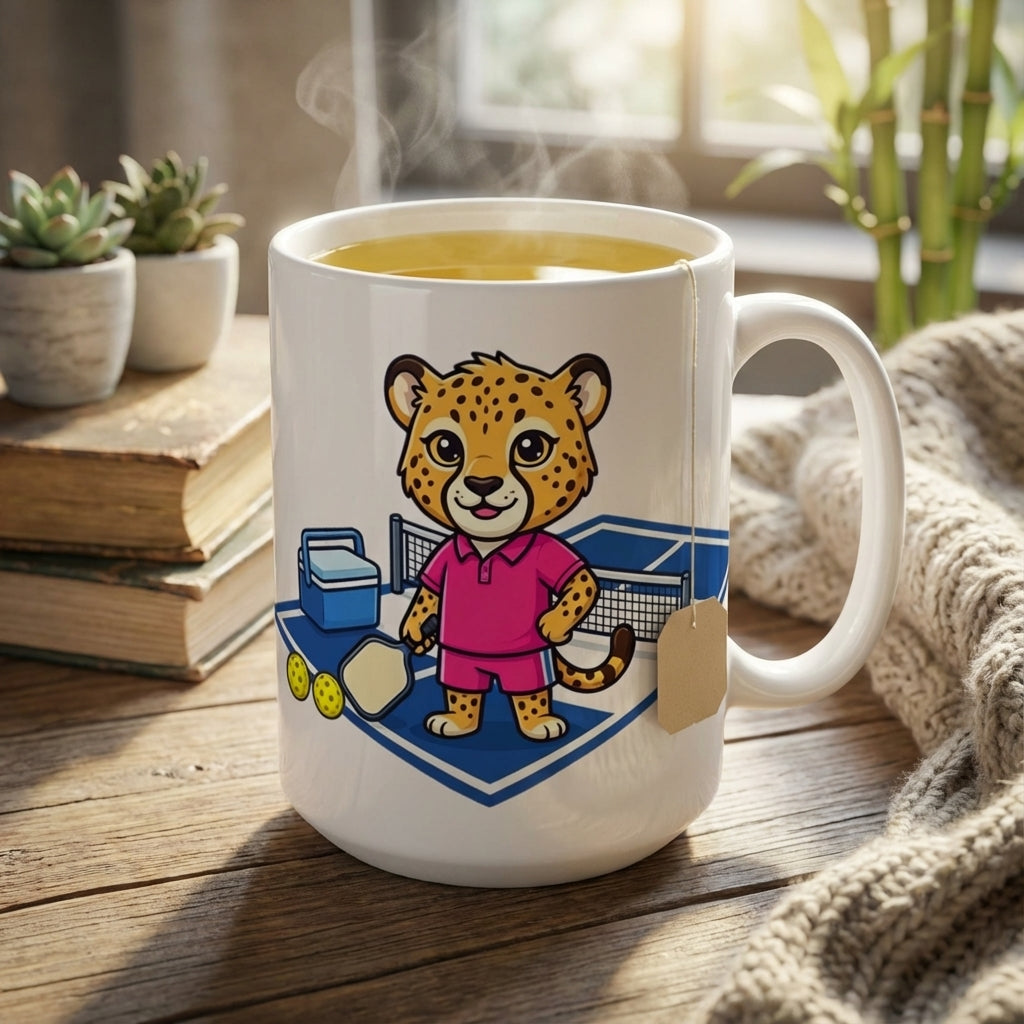 Racquet Club Cheetahs - Pickleball Prowl - 15oz Mug