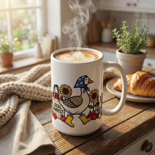 Silly Goose Social - Goose on the Go - 15oz Mug