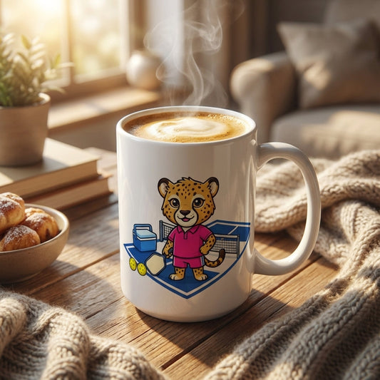 Racquet Club Cheetahs - Pickleball Prowl - 15oz Mug