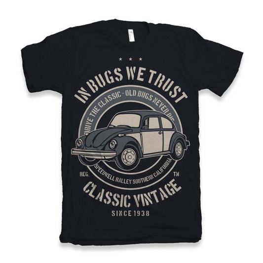 In Bugs We Men's Bamboo Viscose/Organic Cotton Short Sleeve Graphic T-Shirt