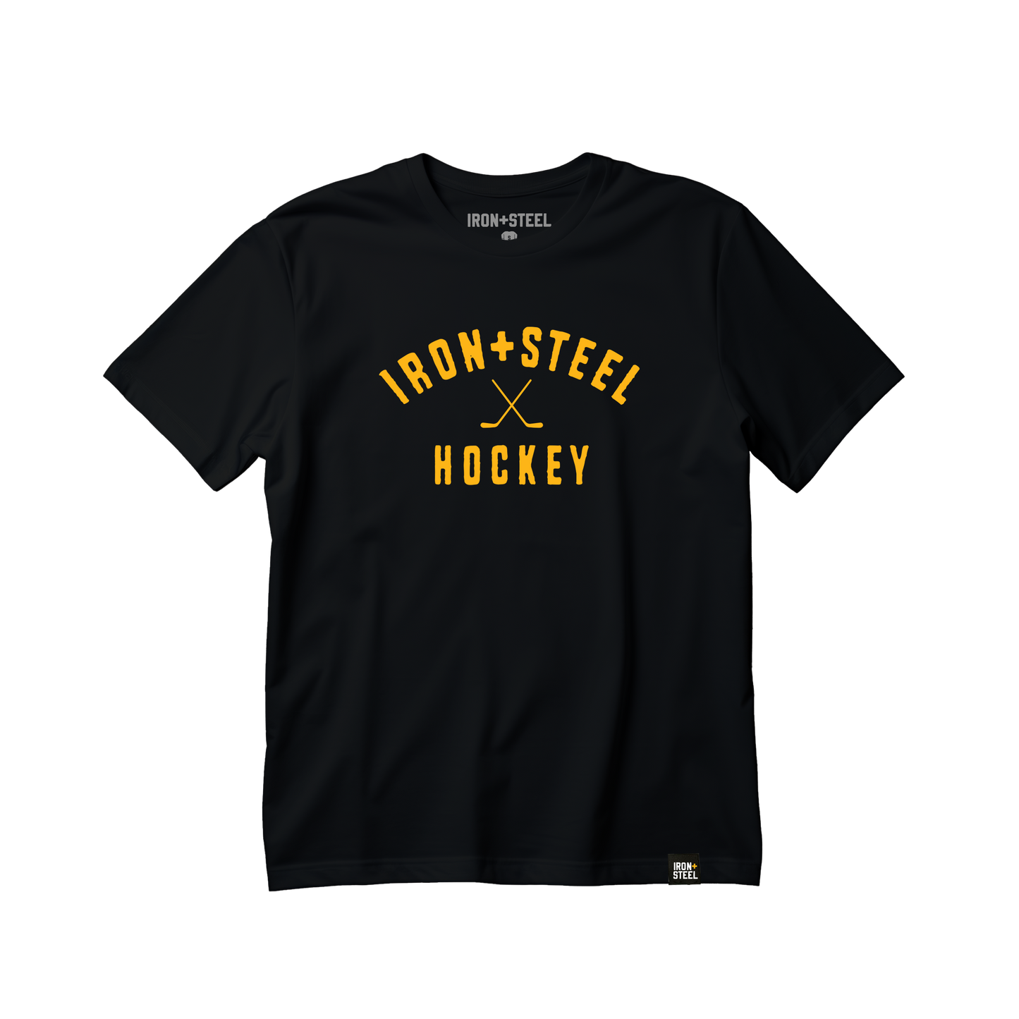 Iron + Steel Hockey Sticks T-Shirt