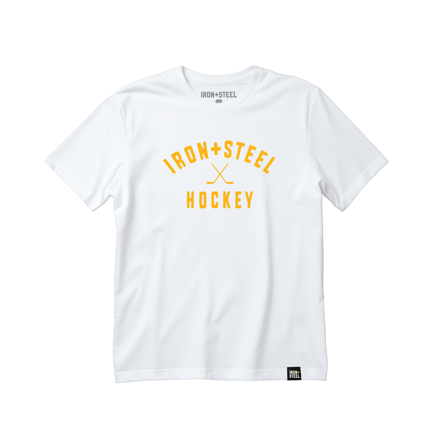Iron + Steel Hockey Sticks T-Shirt