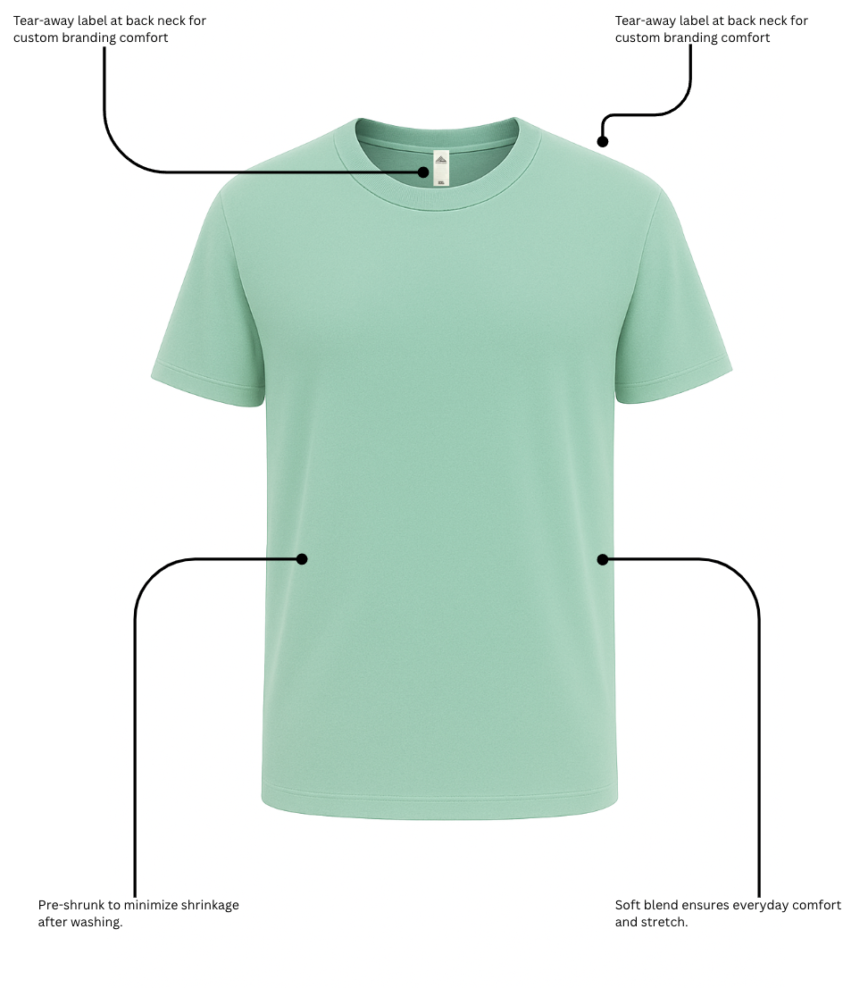 3-Pack Extra Soft Medium Weight Short Sleeve T-Shirts – Mashh Gear