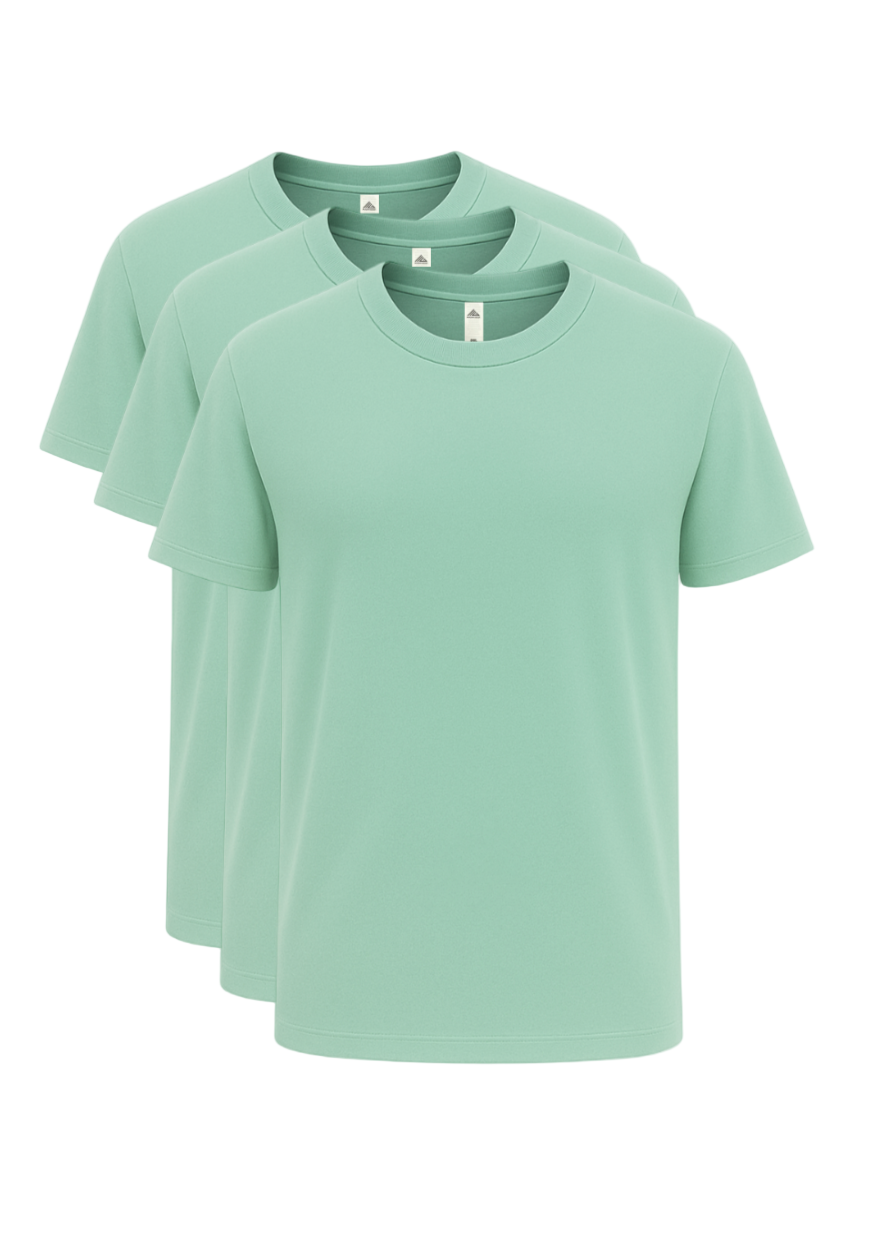 3-Pack Extra Soft Medium Weight Short Sleeve T-Shirts – Mashh Gear