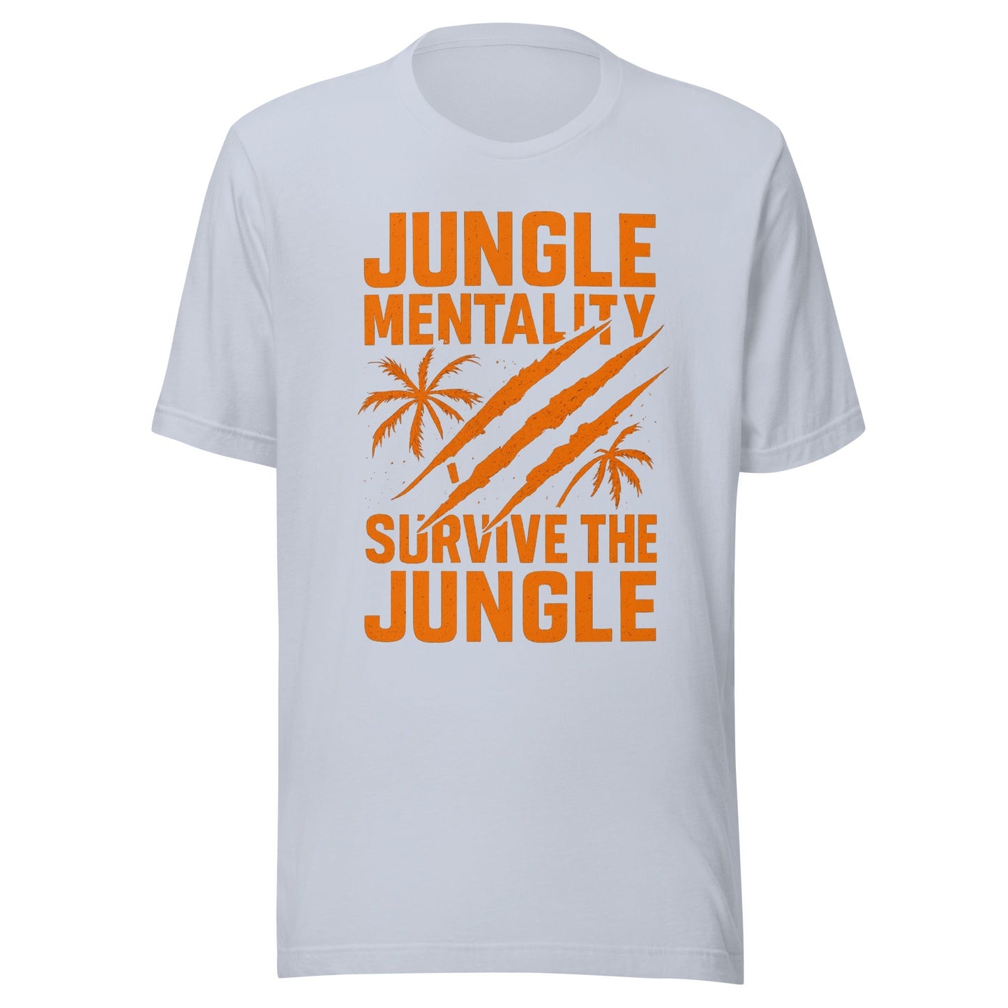 Jungle Mentality T-Shirt | Distressed Survival Design | Classic
