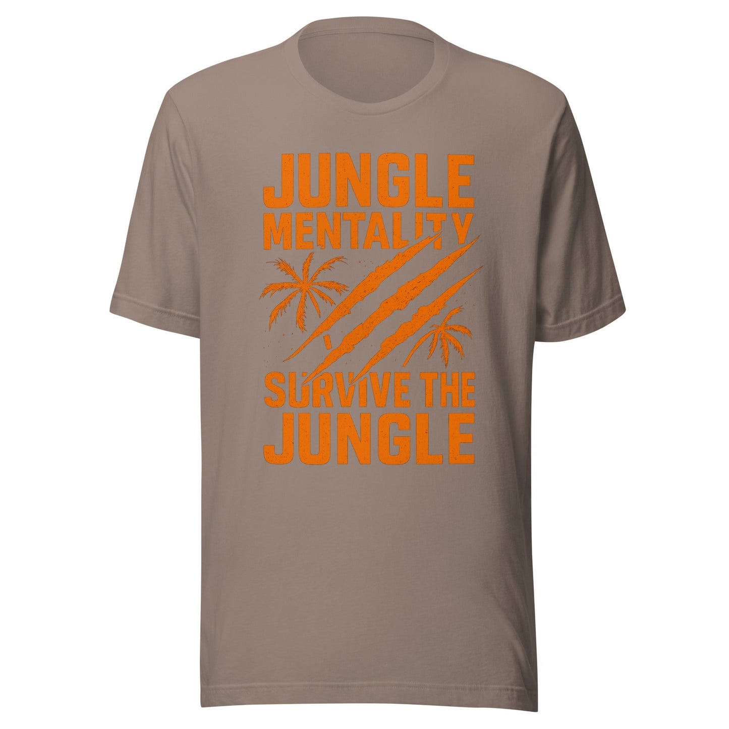 Jungle Mentality T-Shirt | Distressed Survival Design | Classic