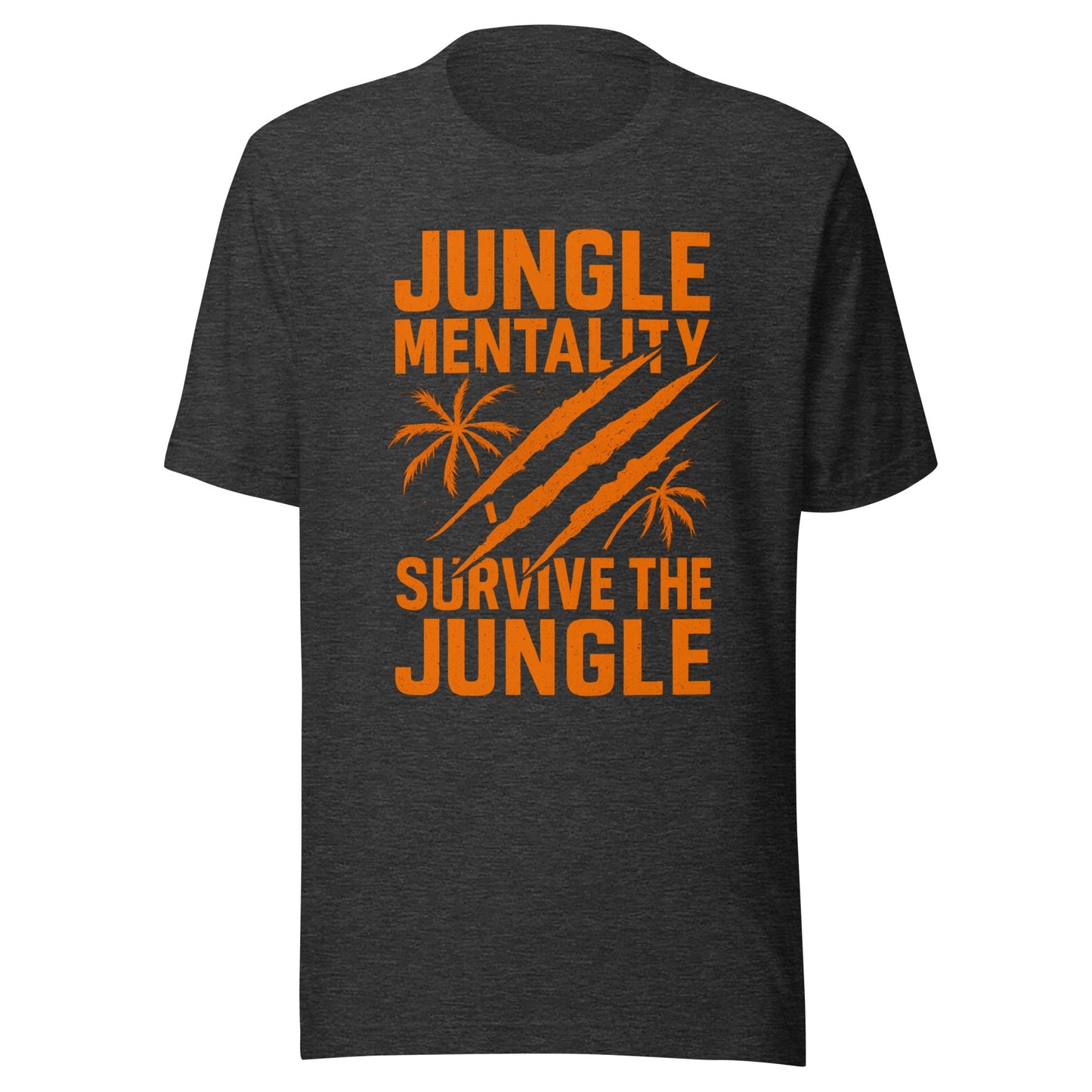 Jungle Mentality T-Shirt | Distressed Survival Design | Classic