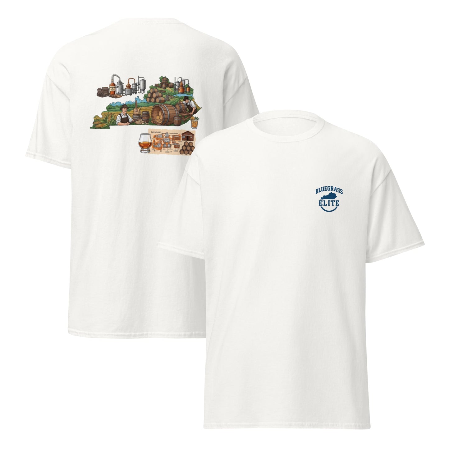 Kentucky Bourbon Classic Tee – Raise a Glass. Wear the Legacy.